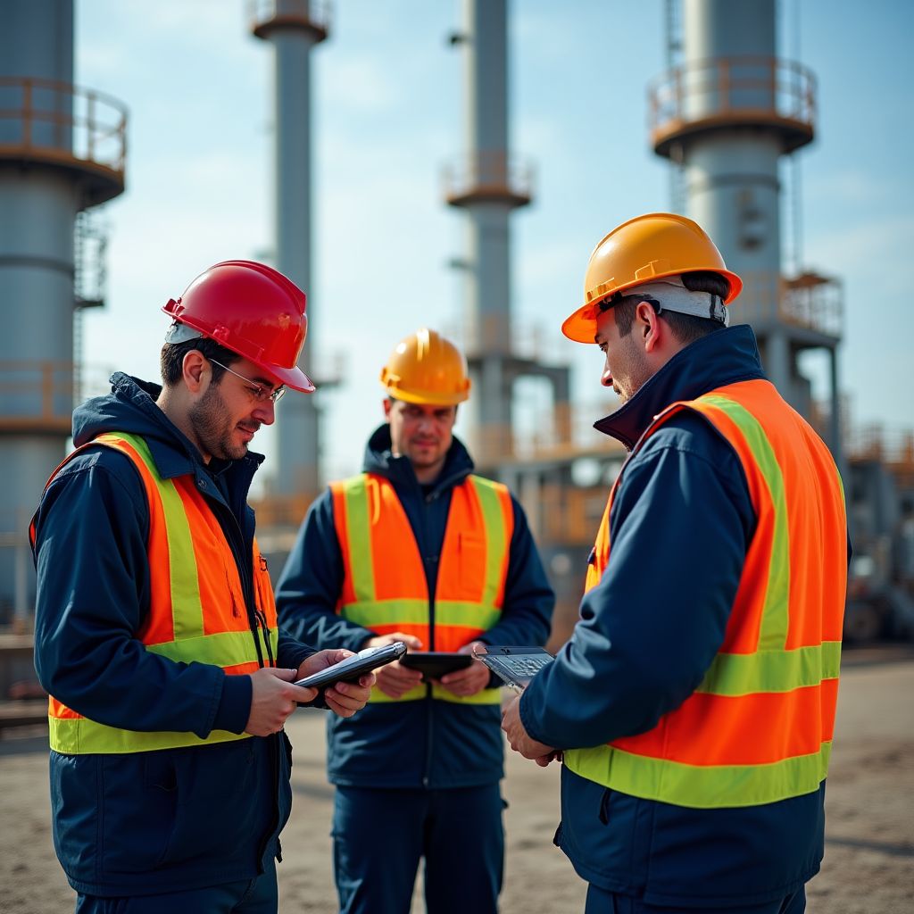 Visita técnica a instalaciones petroleras